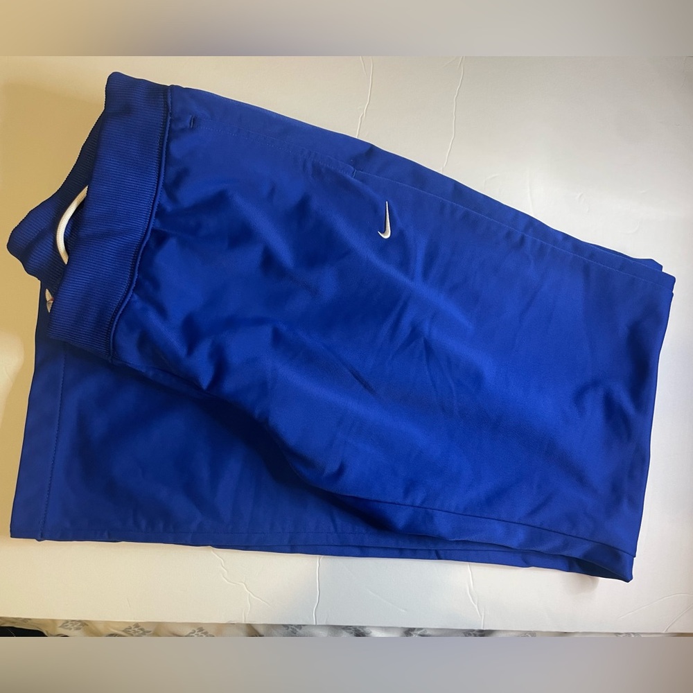 Nike royal blue straight pants large